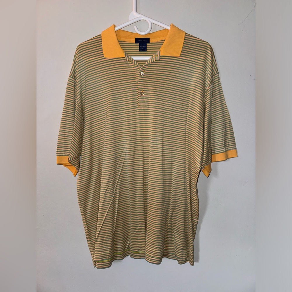 Made in Italy, Multicolor Striped Polo By Jeff Rose